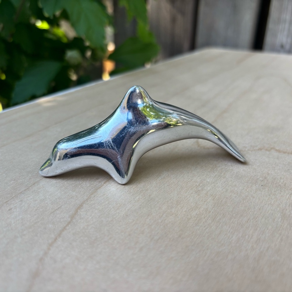 Small Aluminum Hoselton Sculpture Dolphin 1240